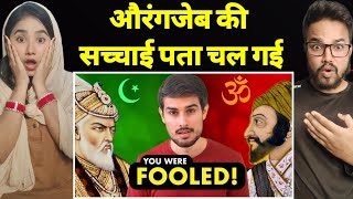 Aurangzeb vs Shivaji Maharaj | How India's True History was Hidden from You! | Dhruv Rathee Reaction