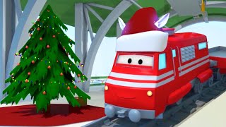 圣诞精灵火车Christmas Elf Train - 火车特洛伊在火车城 🚄 国语中文儿童卡通片 Car City - Mandarin Train Cartoons for Children