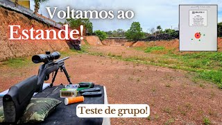 Voltamos ao Estande. Teste de grupo do 22WMR!