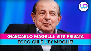 Giancarlo Magalli, Vita Privata: Ecco Chi E' L'Ex Moglie!