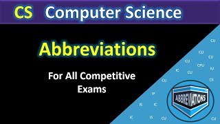 Computer Abbreviations | Full forms |Crack Competitive Exams With Computer Abbreviations |Info Pack