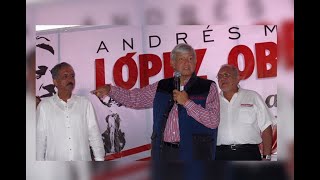 Así reventaron conferencia de AMLO en Sinaloa