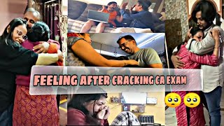 CA Result Reaction 🥺🥺|| Feeling After Cracking CA Exam Part 5 🥺 || Emotional Video || CA Motivation