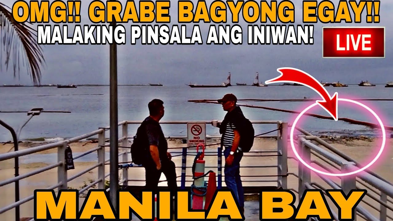 LIVE NOW MANILA BAY UPDATE TODAY BAGYONG EGAY ANG LAKAS JULY 28,2023 ...