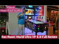 Rec Room World Ultra VP 8.0 4K Virtual Pinball Machine - Full Hardware Review 2024