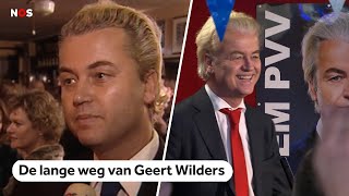 PVV na bijna 20 jaar de grootste: de lange weg van Geert Wilders