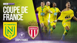 FC Nantes vs AS Monaco | COUPE DE FRANCE HIGHLIGHTS | 02/03/2022 | beIN SPORTS USA