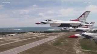 U.S. Airforce Squadron, the Thunderbirds, will fly over San Diego on Friday to salute essential work