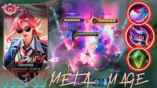 I Tried The New META MAGE Silvanna | Silvanna gameplay 2024 @KazukiOfficial