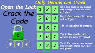 Crack The Code | Solution with Explanation | Brain Teasers | 234 564