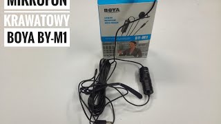 Mikrofon BOYA BY-M1 prezentacja produktu