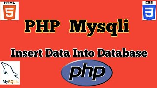 PHP MySQL Insert Form Data into Database Table |Web Tutorial in Urdu/Hindi