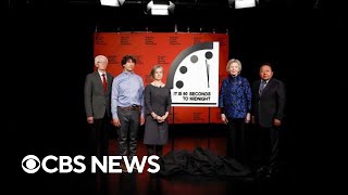 Scientists unveil 2023 Doomsday Clock | full video