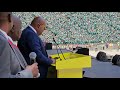 FNB stadium.. Morena Jacob in the podium.. Reyahoboka Morena