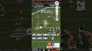 Insane switch stick at $150K MCS Zero Chill Challenge 🥶 #madden25 #shorts #esports