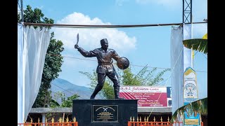 Statue unveilling  ceremony of the first indian gorkha martyr Saheed Subedar Niranjan Singh Chhetri