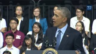 Obamas Town Hall In Vietnam - Full Event