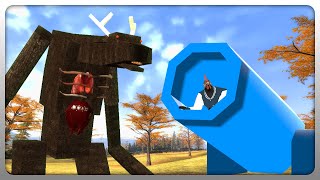 Chased by a WENDIGO.. | Garry's Mod VR