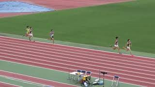 2019日本学生陸上競技個人選手権　男子800m予選6組