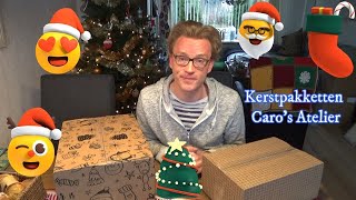 Mike's Creatieve Wereld | Unboxing | Kerstpakketten Caro's Atelier