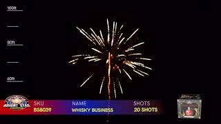 WHISKY BUSINESS BS8039 BRIGHT STAR FIREWORKS 2022 NEW ITEMS