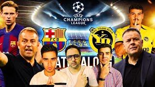 FC Barcelona vs Young Boys Champions League Match Watchalong @LakshayES @thesportsgenius10