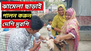 ঝামেলা বিহীন দেশি মুরগী পালন || প্রাকৃতিক পদ্ধতিতে দেশি মুরগি পালন করুন ||