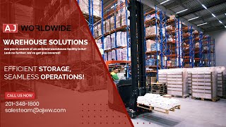 AJ Worldwide Services | Warehouse Solutions | 3PL | New Jersey