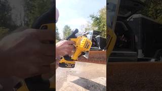 REAL LIFE REVIEW🤔 DeWalt Metal Cutting Saw @dewalttv #metalcuttingtools #heavymetal