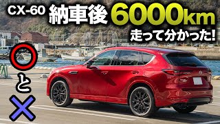 【満足度はどのくらい？】CX-60納車から2か月6000km経過！走りの面に不満はあるのか？いい点/悪い点を語ってみる