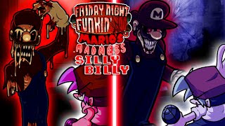 FNF SILLY BILLY YOURSELF BUT HORROR MARIO SIN GIT MARIO MADNESS