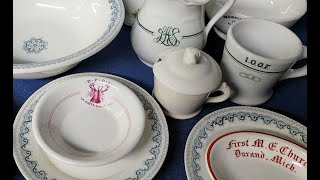 144: Vintage Hotel Ware and Special Orders