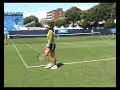 ai sugiyama and jie zheng practice in eastbourne 2009 2