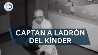 Captan a hombre robando kínder; se encontraba escondido