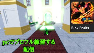 PCでBlox FruitsのPvP練習します（一応参加型）