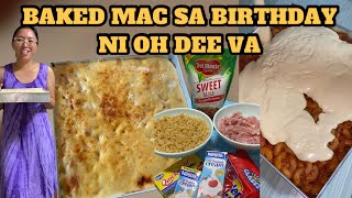 NAGLUTO AKO NG BAKED MAC PARA SA BIRTHDAY NI DEEVA | #simplyamory