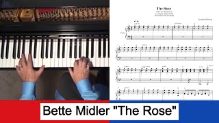 The Rose - Bette Midler (piano acc.)