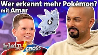 Erkennst du alle Pokémon? Streamer Amar vs. Ben (12) | Klein gegen Groß