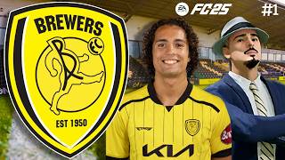 Burton Albion MEGA CAREER MODE! | Season One Ep. 1 | FC25 RTG