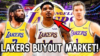 Los Angeles Lakers TOP 5 Buyout Market Candidates to UPGRADE Their Roster! | Lakers Buyout Market