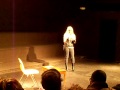 My sister singing speechless by lady gaga