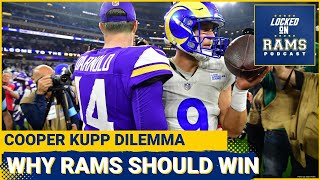 5 Reasons Why Rams Should Beat Vikings, Cooper Kupp Dilemma, Dan Campbell Disrespects Rams  \u0026 More