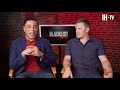 the blacklist season 7 nbc diego klattenhoff u0026 harry lennix interview nbc fall shows 2019