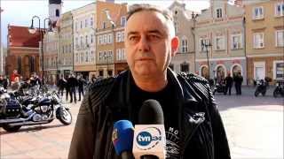 Motocyklowe jajeczko na opolskim rynku