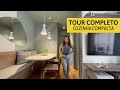 Tour completo 805d - 57m2 - Decorado e com cozinha sob medida