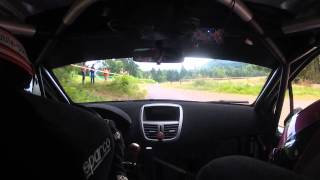 Rallye Ruppéen 2015 Steve Mourey - Pauline Choffel, Peugeot 207 S2000