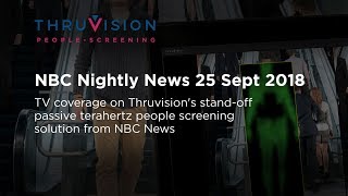 Thruvision – NBC Nightly News 25 Sept 2018