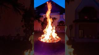 Campfire Lagerfeuer #shorts #Fire bowl #garden #fun