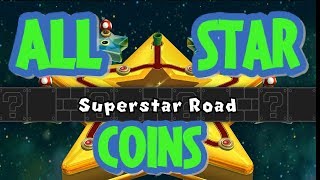 New Super Mario Bros. U Deluxe - ALL STAR COINS - SUPERSTAR ROAD