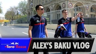 Alex Albon's Azerbaijan GP Vlog